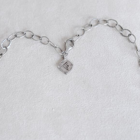 Silpada 'Pop the Bubbly' N2450 Bib Necklace Retired Sterling Silver 925 18" - Picture 5 of 8